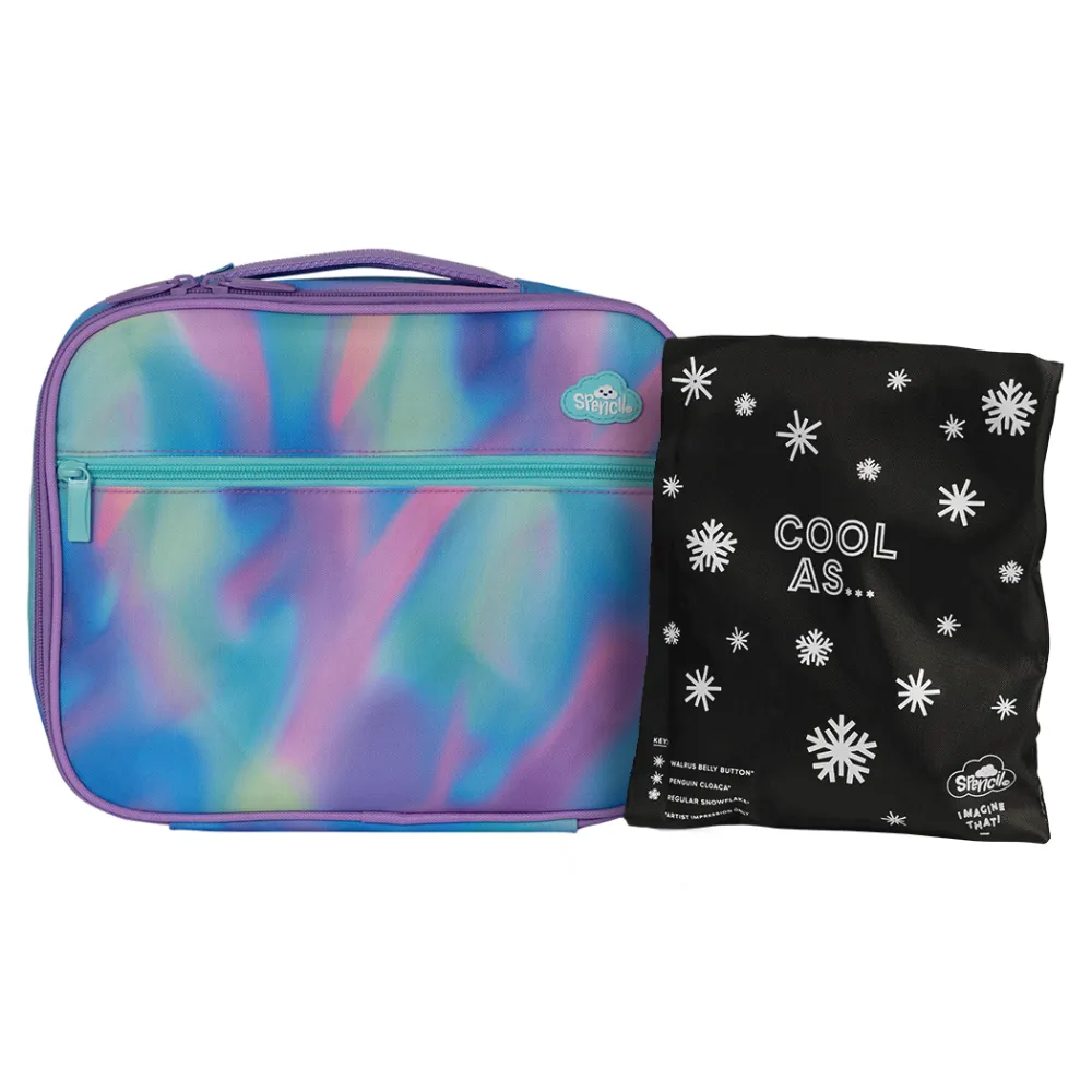 Spencil BIG Cooler Lunch Bag   Chill Pack - Aurora