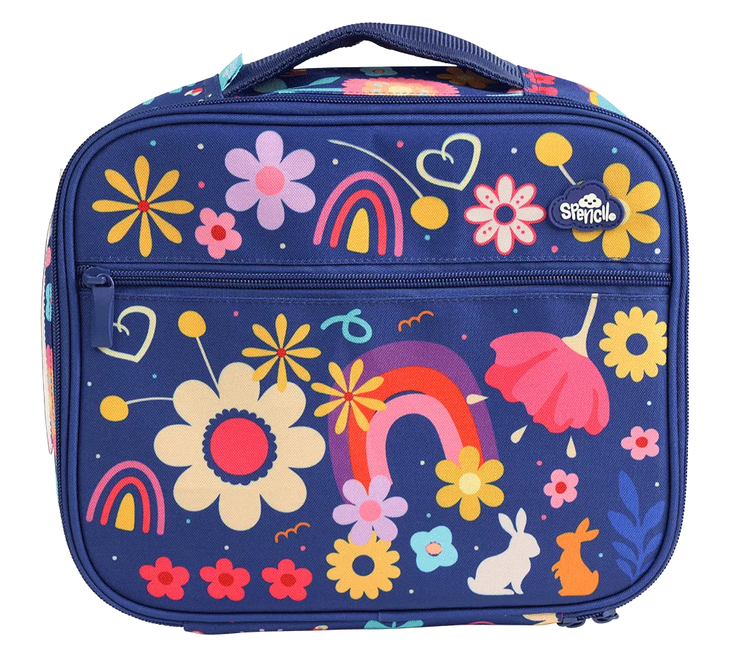 Spencil BIG Cooler Lunch Bag   Chill Pack - Flower Power