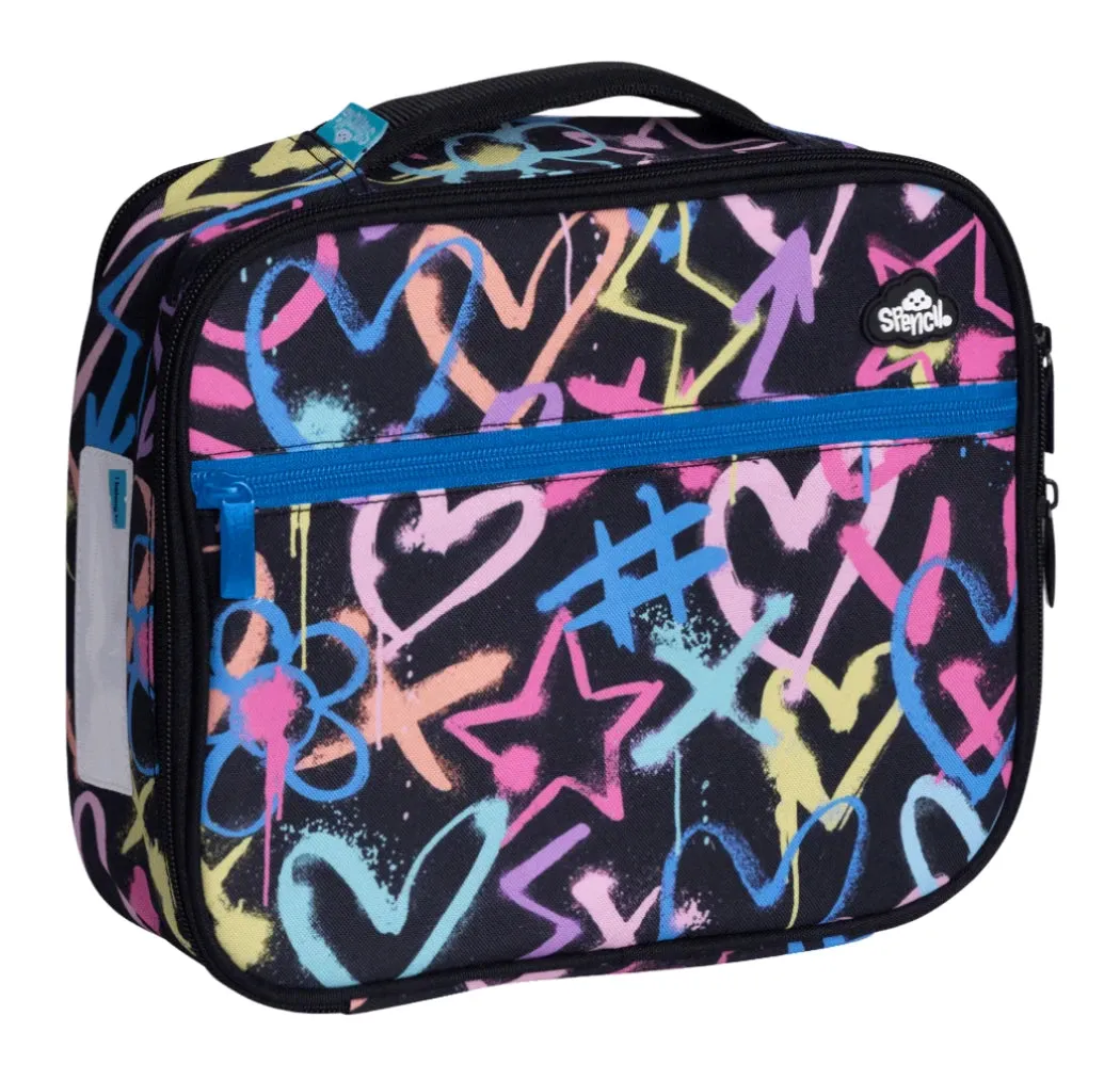 Spencil BIG Cooler Lunch Bag   Chill Pack - Hearts & Crosses