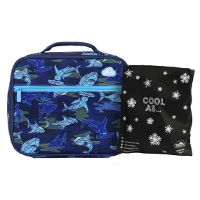 Spencil BIG Cooler Lunch Bag   Chill Pack - Robo Shark