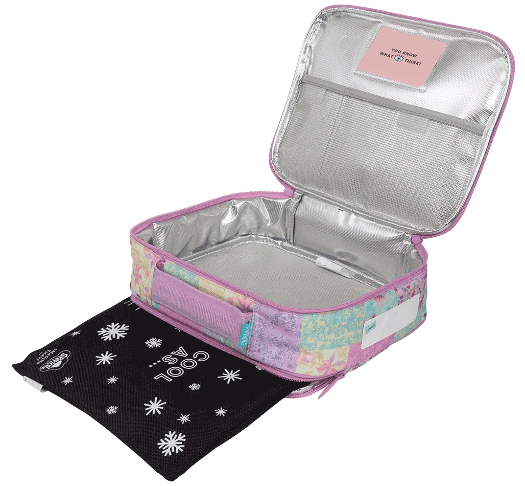 Spencil Insulated Lunch Bag with Chill Pack - Blooming Beauty