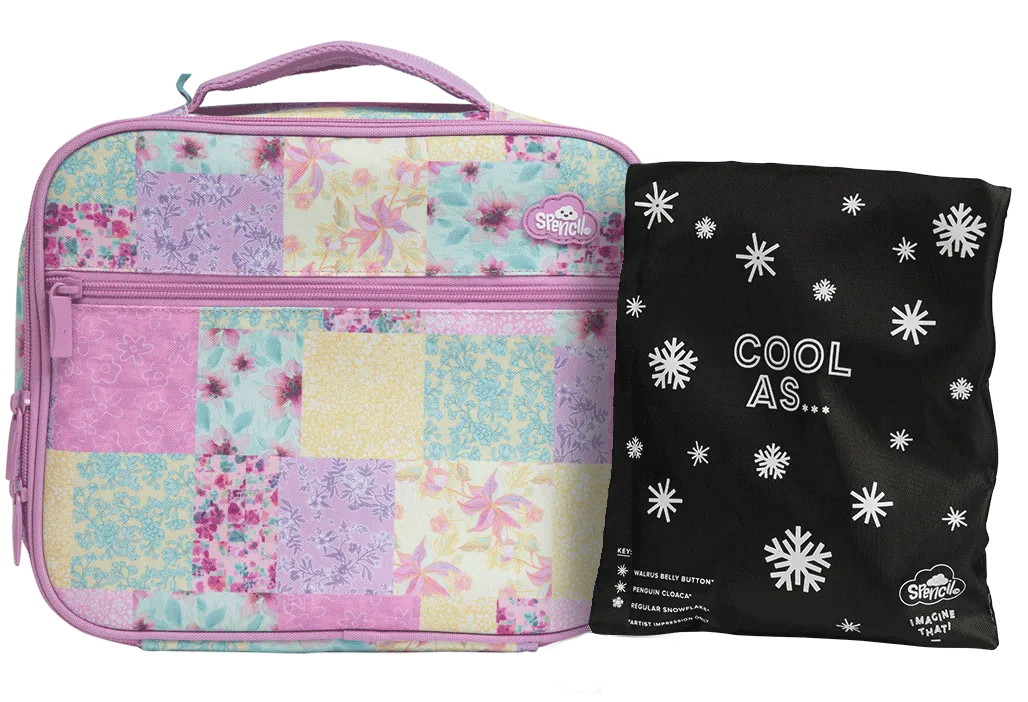 Spencil Insulated Lunch Bag with Chill Pack - Blooming Beauty