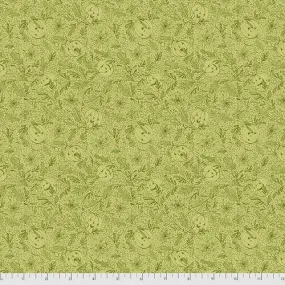 Spirit of Halloween - We See You - Green by Cori Dantini cotton fabric (1 yard)