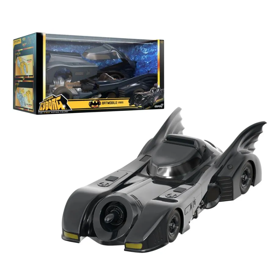 Super7 Batman 1989 Batmobile Super Cyborg (Full Colour) Vehicle