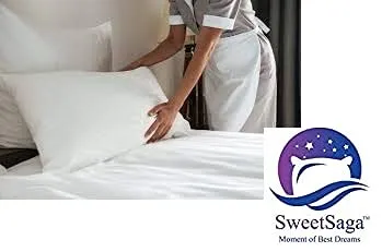 SWEETSAGA Luxury Hotel Feel Ultra Soft Extra Large Pillow with Microfiber Machine Washable - 20x40 Inch Vacuum Packed 2