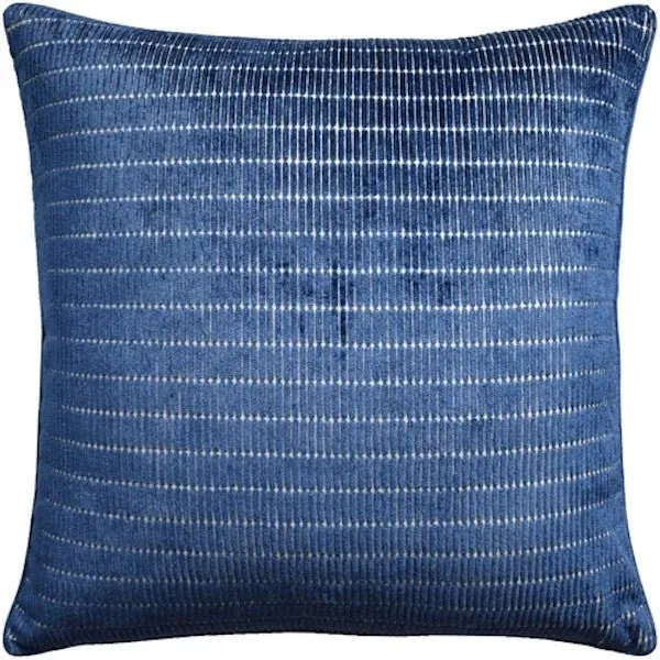 Tally Stripe Indigo Pillow