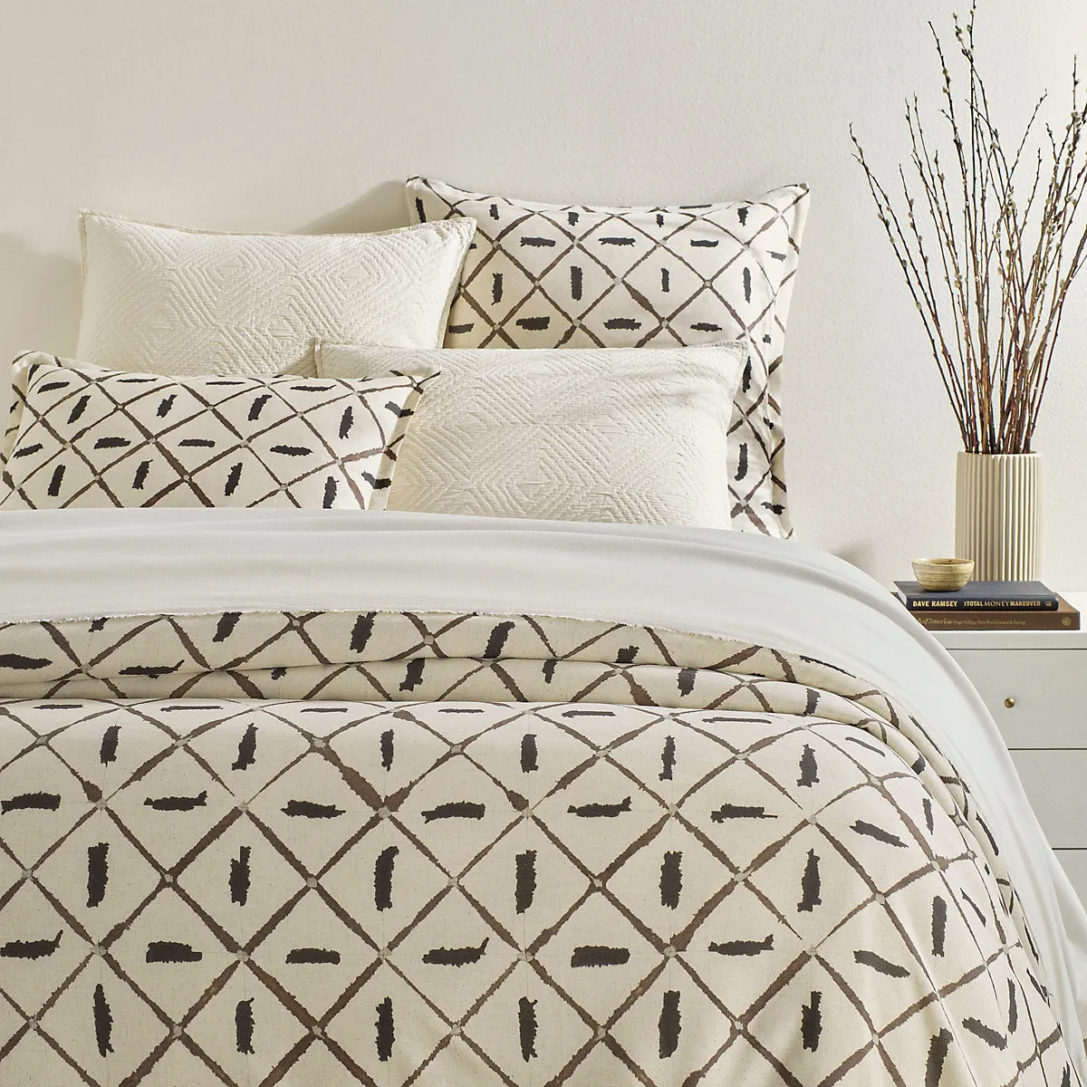 Tatum Ivory Duvet Cover