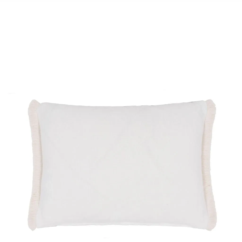 Tokusa Sepia Linen/cotton Throw Pillow by Designers Guild