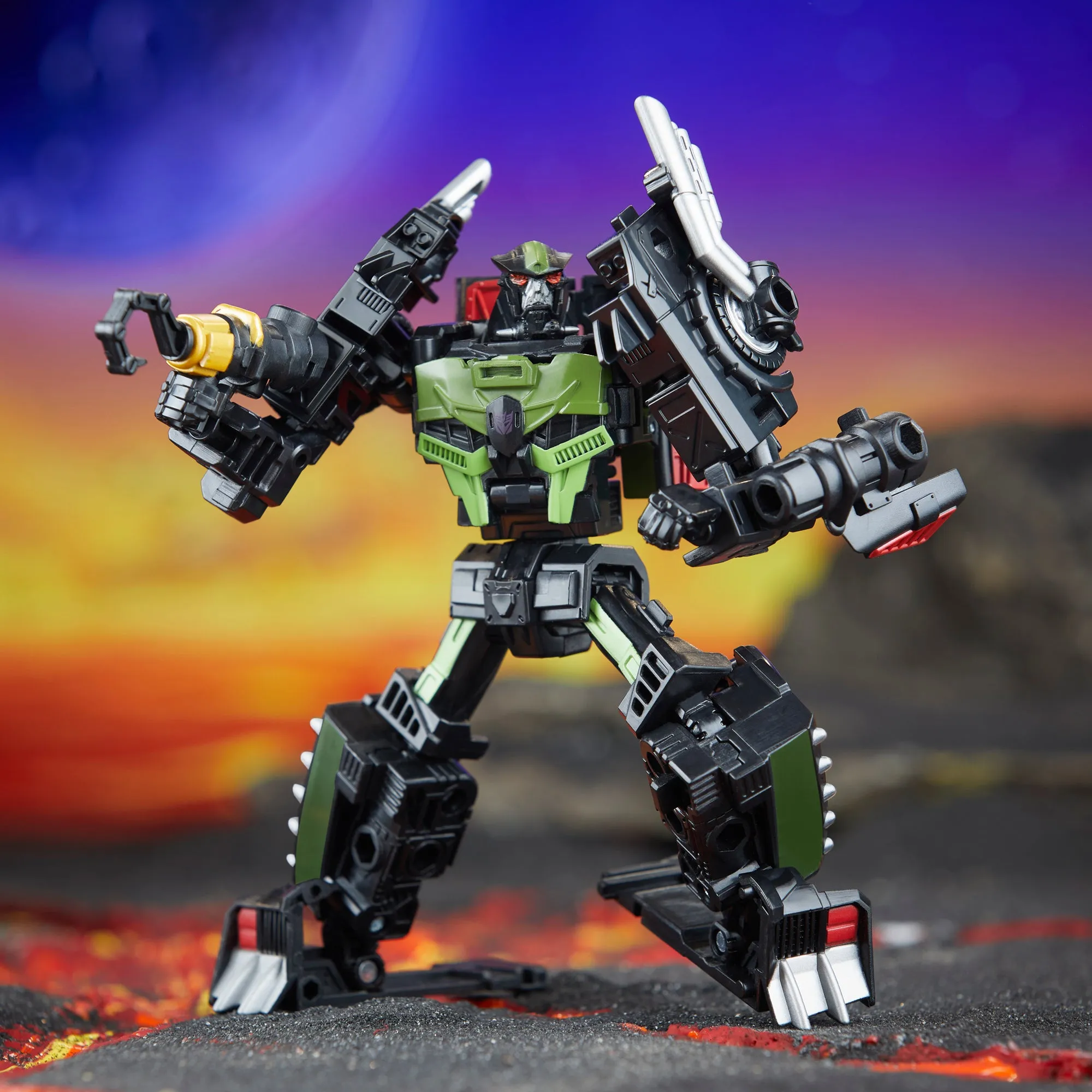 Transformers Legacy United Deluxe Class Star Raider Lockdown