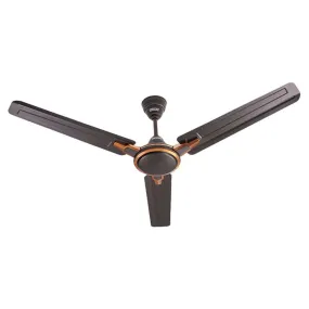 Usha Racer Chrome Ceiling Fan Smoke Brown 1200mm