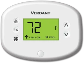 Verdant VX Wireless Energy Management Thermostat Kit with built-in Occupancy Detection - VX-TW-KT-W