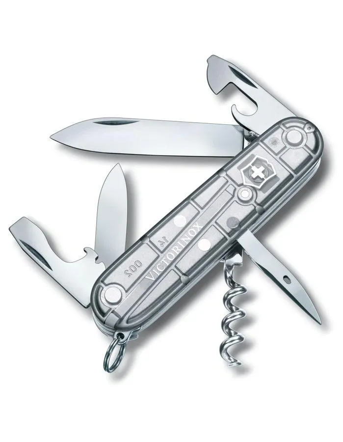 Victorinox Swiss Army Silver Tech Spartan Pocket Knife - Screwdriver - Reamer