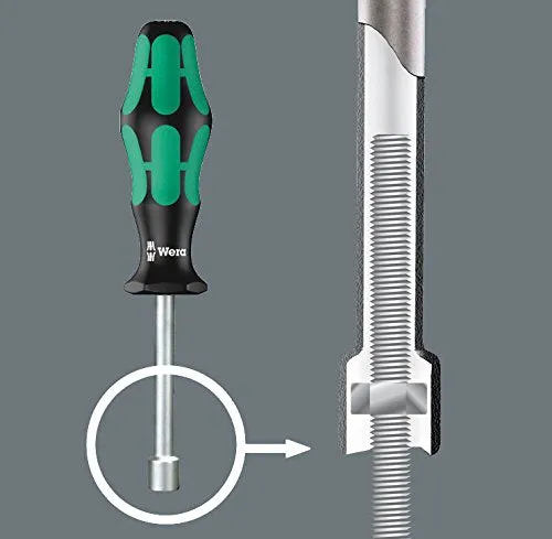 Wera Kraftform 029507 1/2"AF 395 HO Nut Spinner (Hollow Shaft)