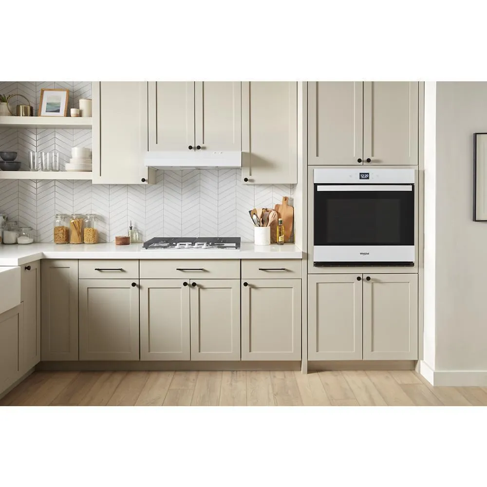 Whirlpool WOES5030LW 5.0 Cu. Ft. Single Wall Oven with Air Fry When Connected