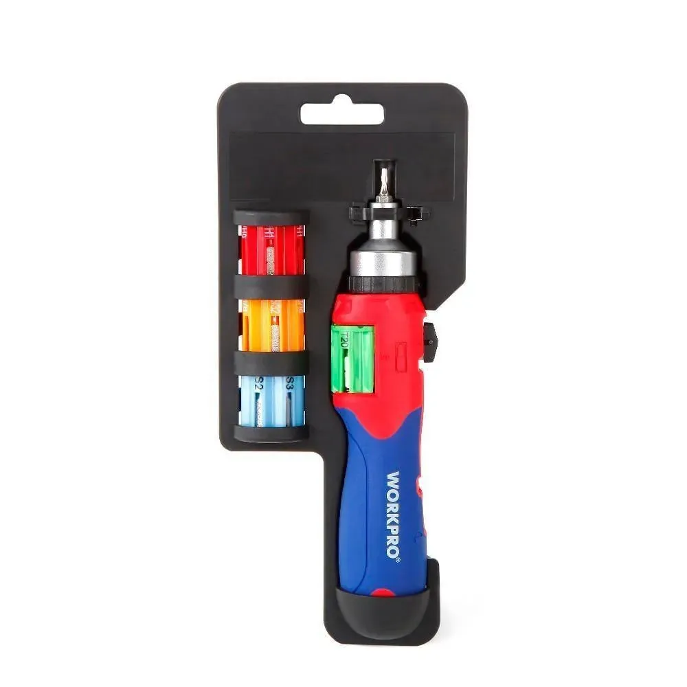 WORKPRO 24 in 1 Auto Loading Screwdriver Repair Tool Kits Multi Bits Sets Phillips Torx Hex W021180