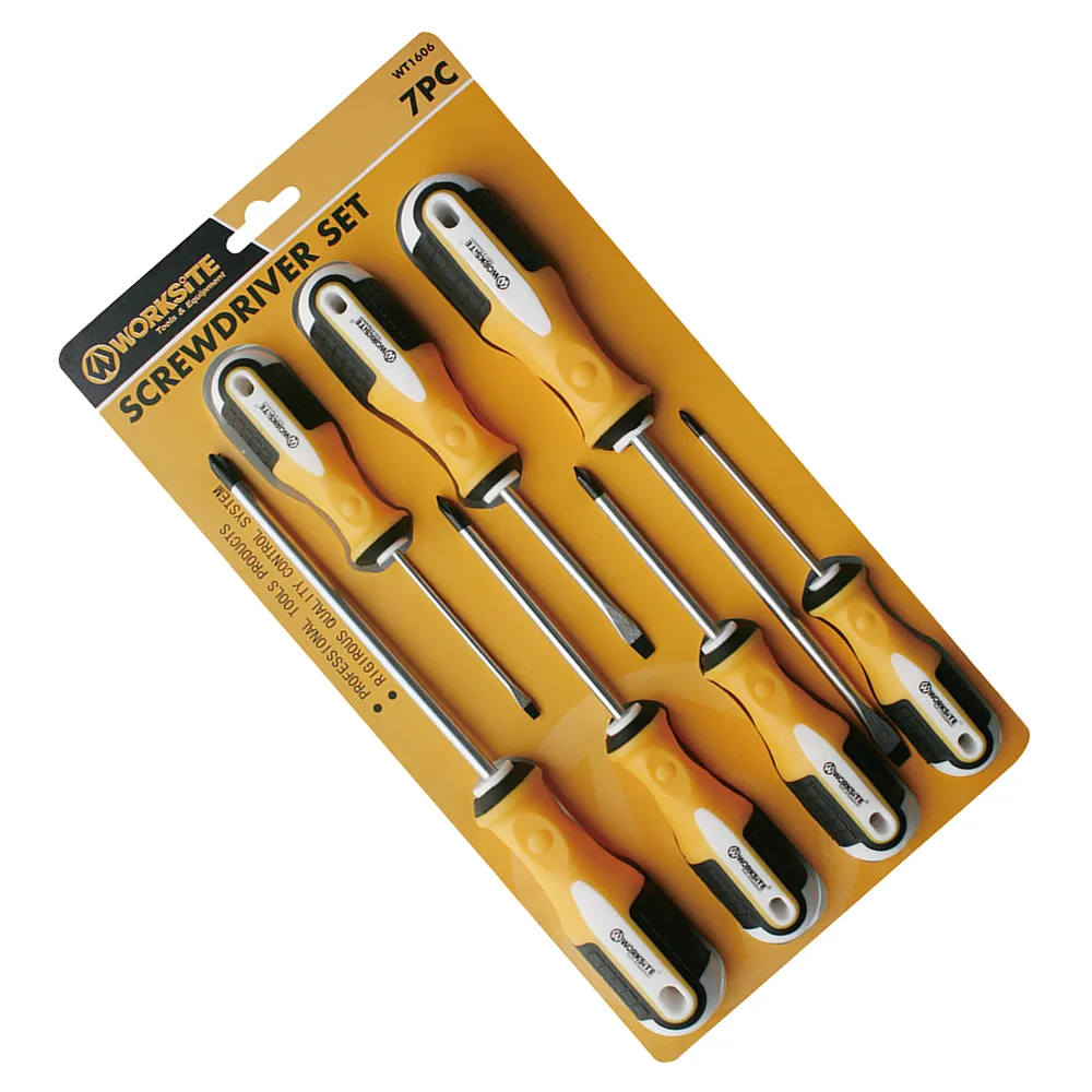 WorkSite 7Pcs Screwdriver Set [WT1606]