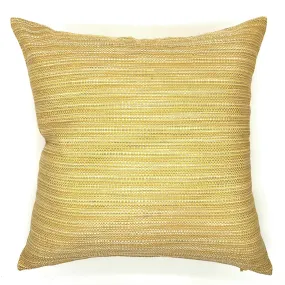 Yellow Bohemian Jacquard Throw Pillow Cover 22x22"